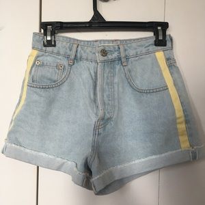 Zara Stripe Mom Shorts